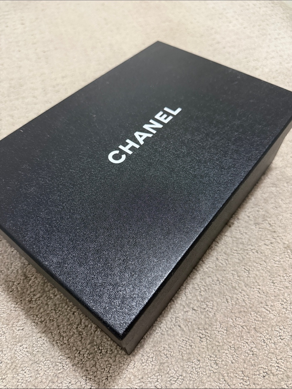 CHANEL empty Shoe box Authentic